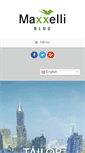 Mobile Screenshot of maxxelli-blog.com